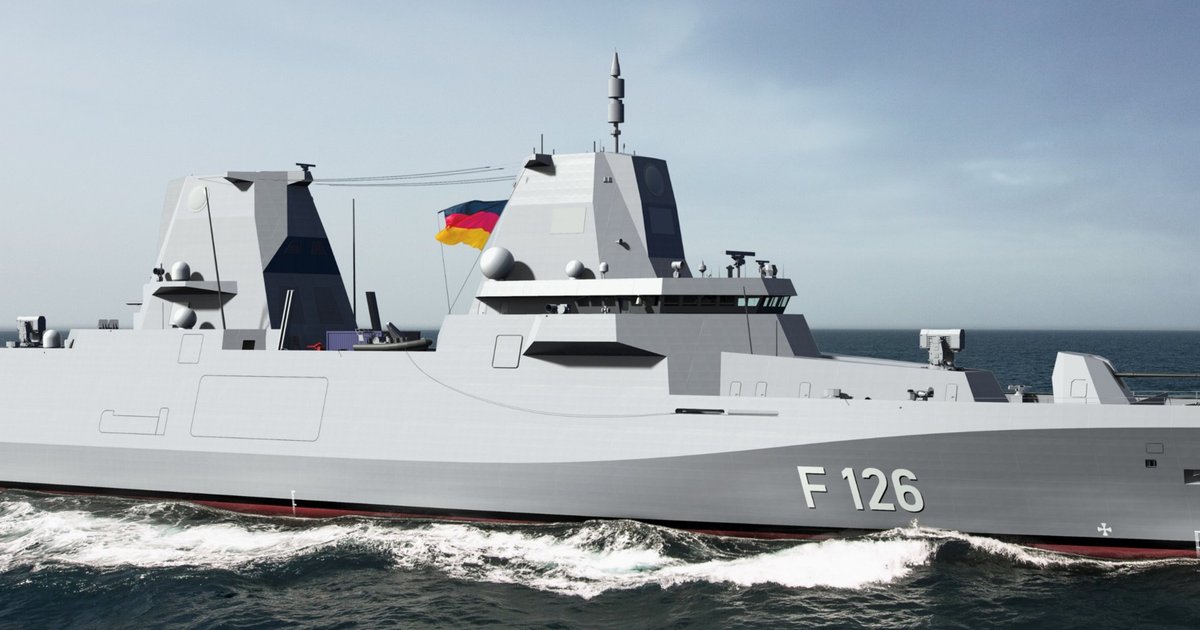 Défis du projet de frégate allemande F126