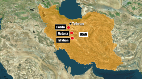Luftangriff auf industrielle Einrichtungen in Arak