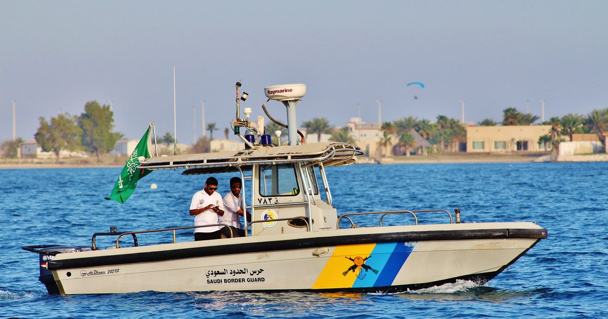 Rescue of Citizens Stranded at Sea in Jubail