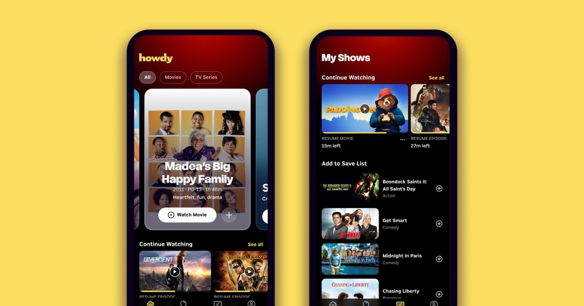 Roku lance l'application Howdy pour le streaming en direct