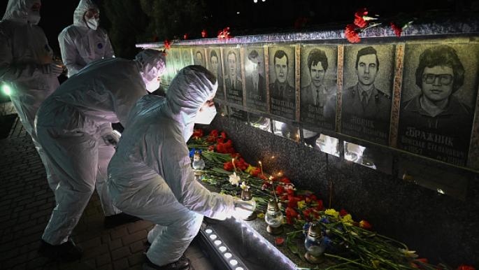 أوكرانيا تحيي ذكرى كارثة تشيرنوبل النووية