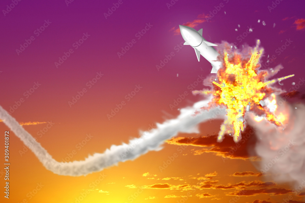 اعتراض صاروخين وتعامل مع حوادث أمنية