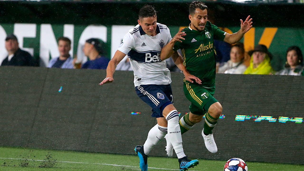 Whitecaps besiegen Timbers in der Major League Soccer
