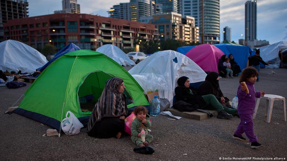 Libanon: Über 1,1 Millionen Obdachlose durch Kämpfe