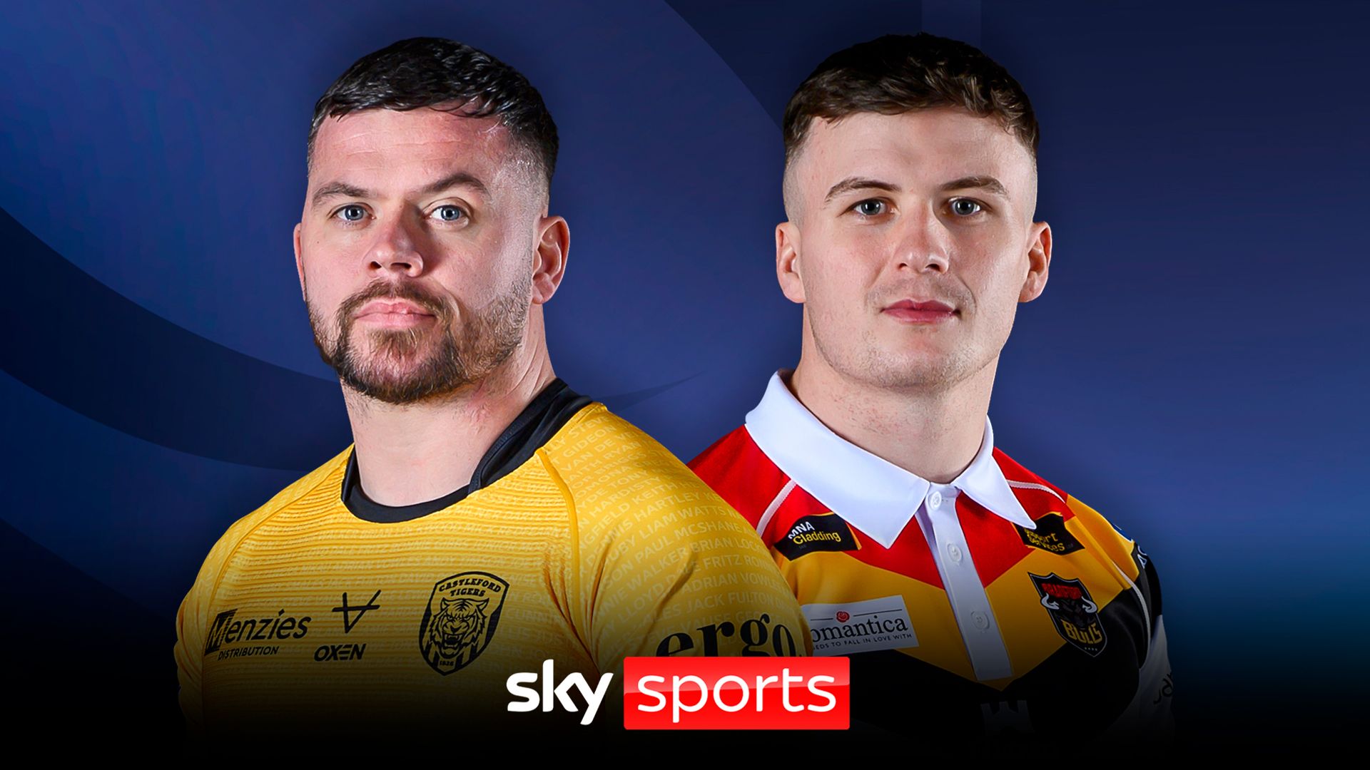 Caslford gegen Bradford in der Super League