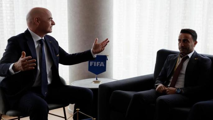 إنفانتينو يدعم الكرة السورية وزيارة مرتقبة بعد مونديال 2026