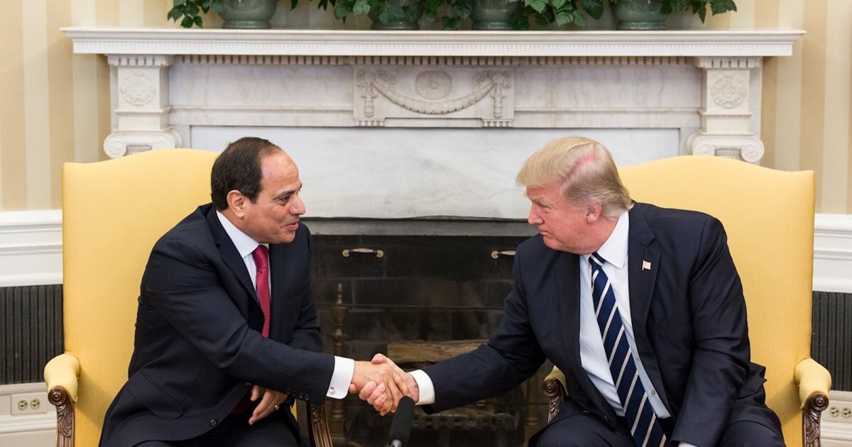 Message de Sissi à Trump : un moment crucial
