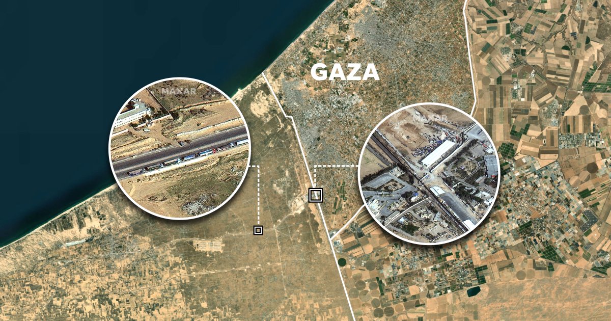 Aide humanitaire : nouvelle caravane arrive à Gaza