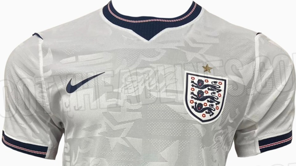 Nouvelles tenues de l'Angleterre pour la Coupe du Monde 2026
