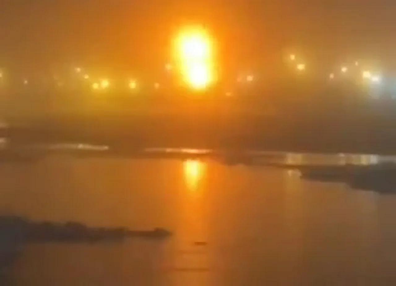 Attaque de drones sur le port d'Oust-Louga en Russie