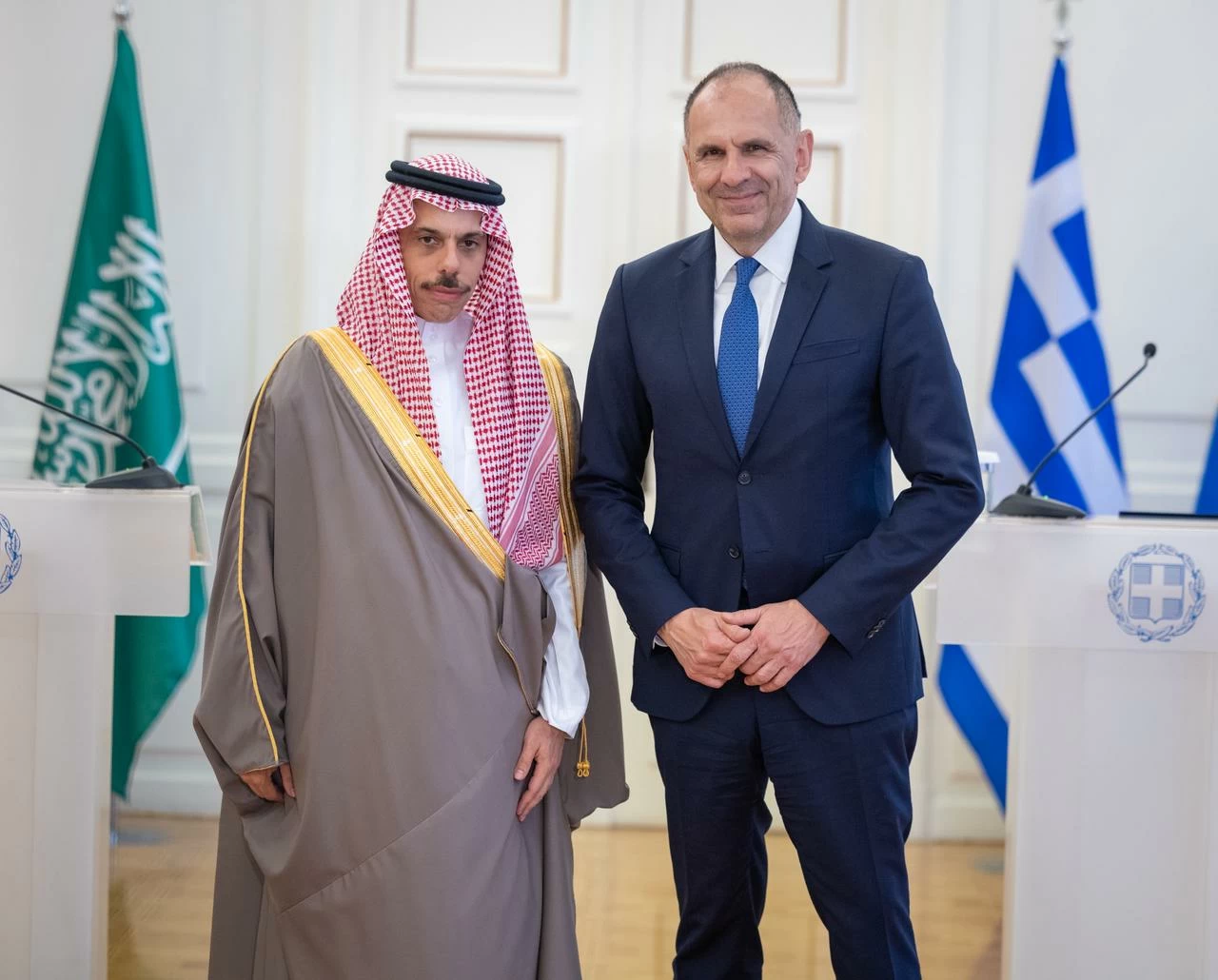 اجتماع سعودي يوناني لتعزيز الشراكة الاستراتيجية