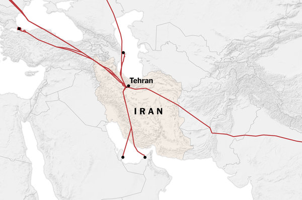 Absturz eines amerikanischen Flugzeugs im Iran und Rettung des Piloten
