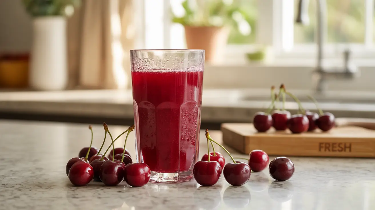 Bienfaits du jus de cerise acide pour la santé