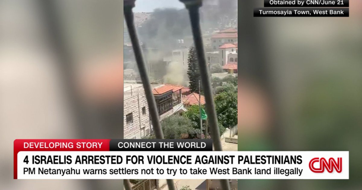 Appels pour stopper la violence des colons en Israël