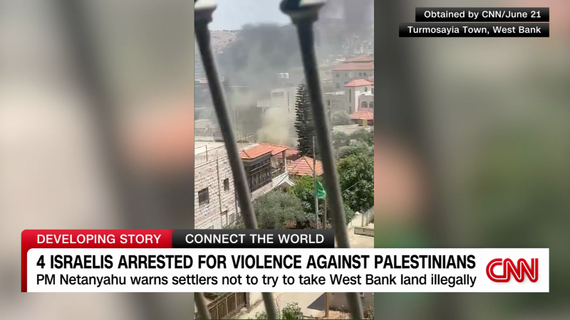 Calls to Stop Settler Violence in Israel