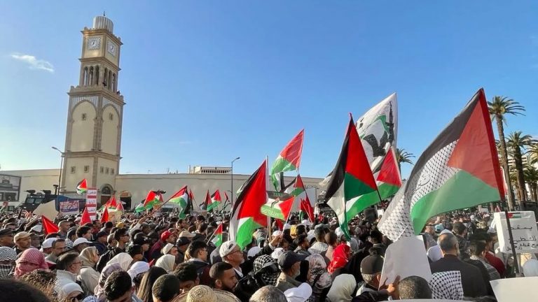 مسيرات شعبية في المغرب دعماً لفلسطين