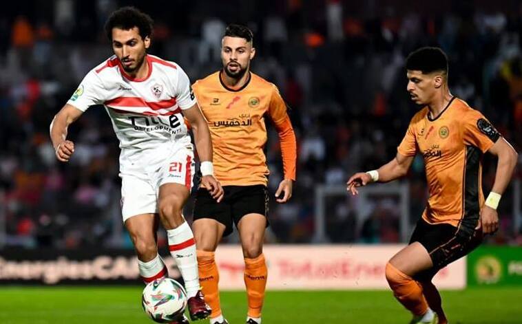 شباب بلوزداد يواجه الزمالك في نصف نهائي الكونفدرالية