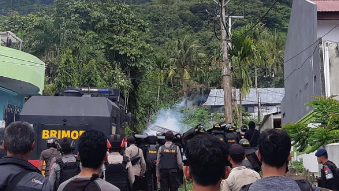 اشتباكات في بابوا الإندونيسية خلال احتجاجات ضد العمليات العسكرية