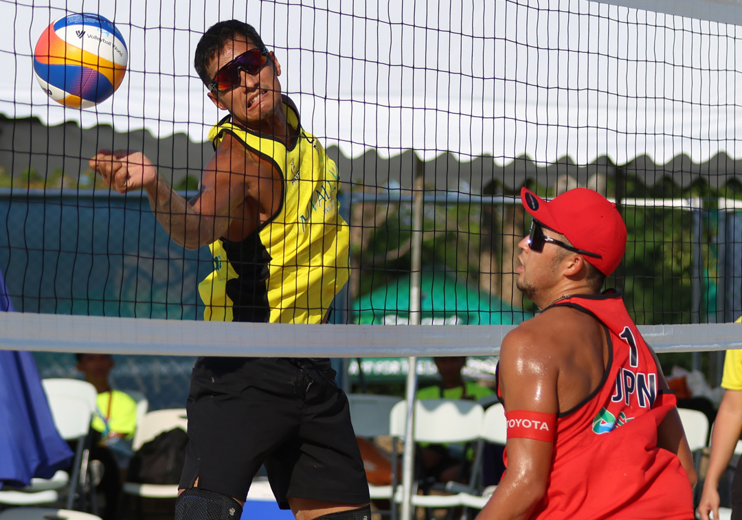 تأهل إندونيسيا إلى ربع نهائي بطولة الكرة الطائرة الشاطئية