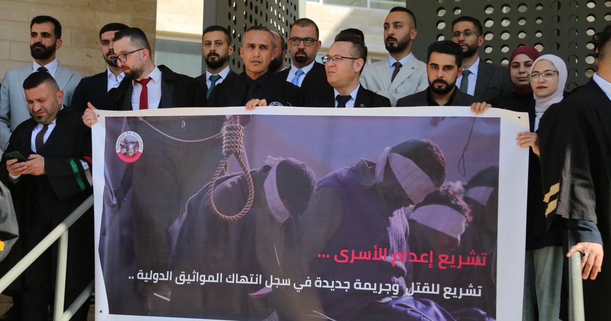 Gesetz zur Hinrichtung palästinensischer Gefangener: Eskalation