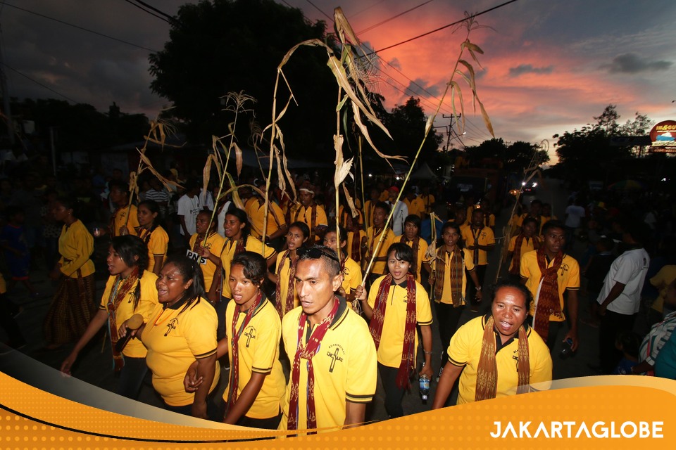 Indonesischer Minister bei Osternfeierlichkeiten in Bekasi