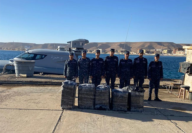 Saisies de drogues et d'armes en Égypte