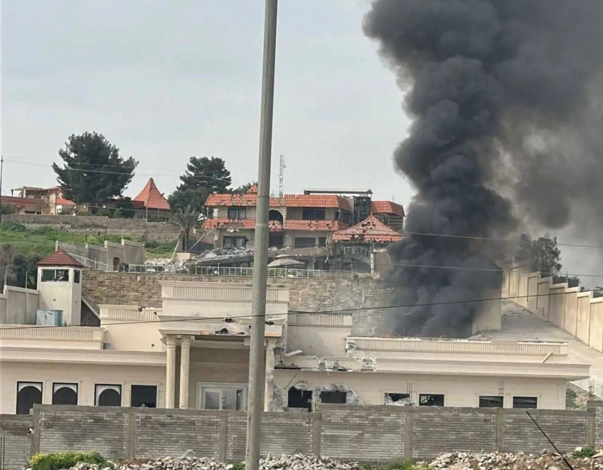Frappe aérienne sur le Hachd al-Chaabi à Al-Habbaniyah