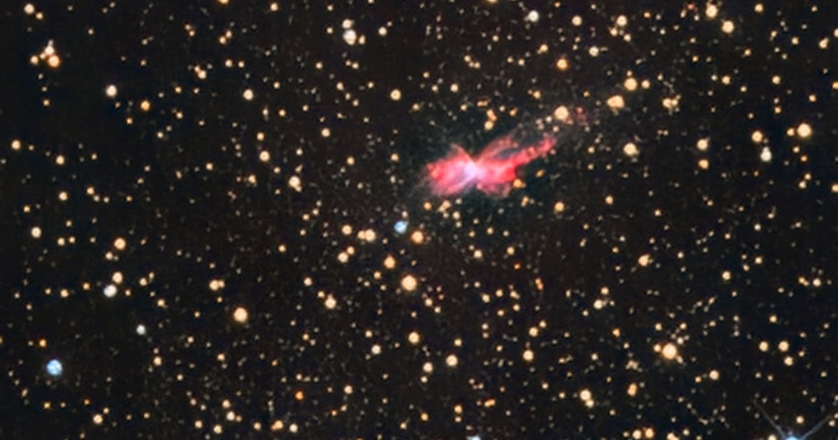 مرصد الختم الفلكي ينجح في تصوير سديم قنديل البحر