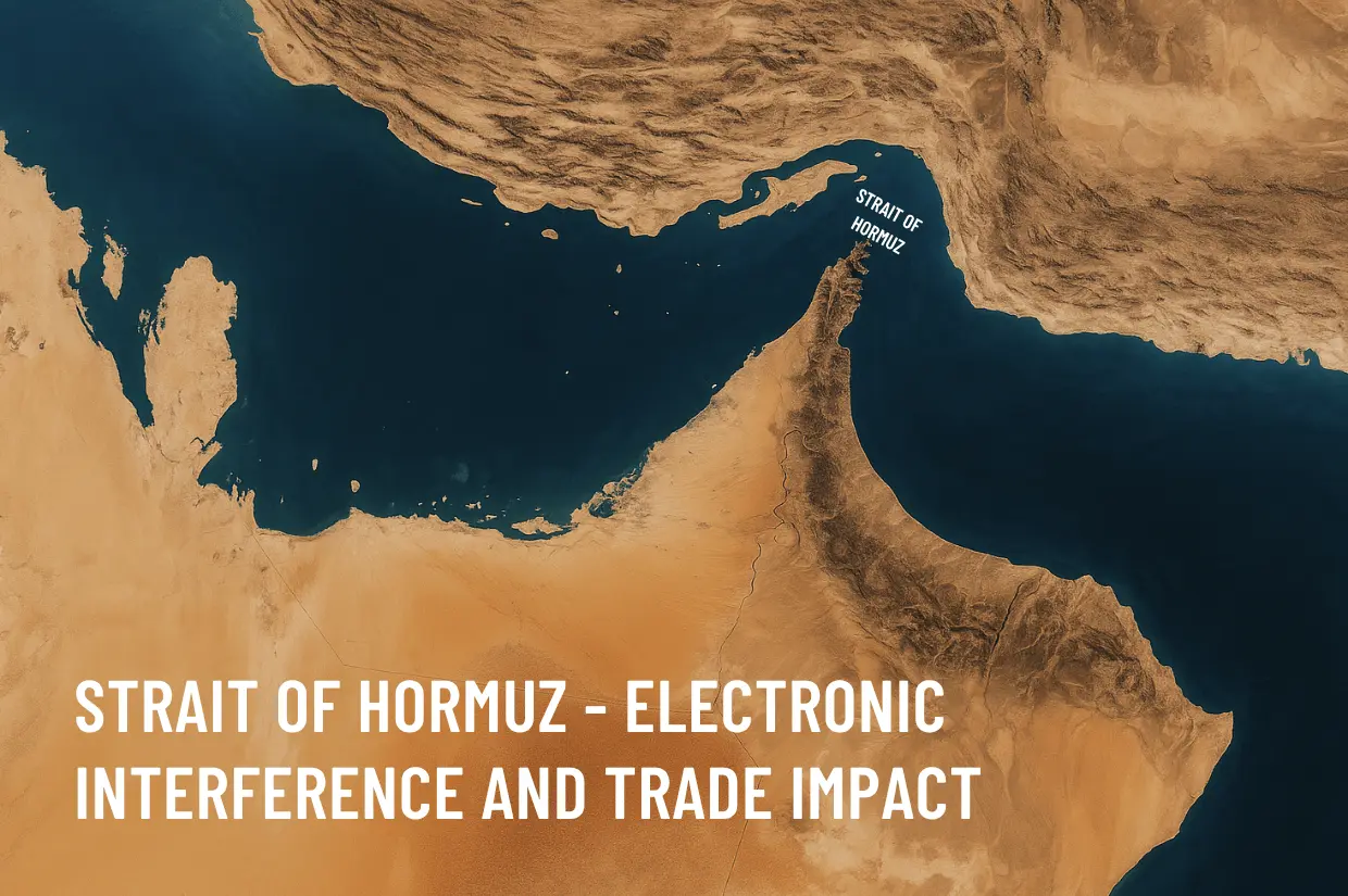 Prévisions de commission de transit dans le détroit d'Ormuz