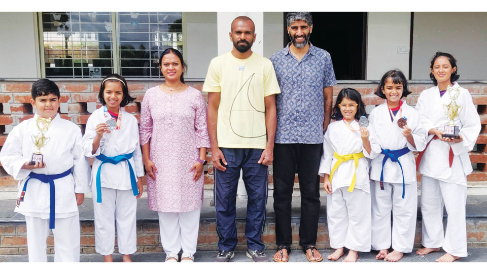 إنجازات لحماد والمصاطفة في الدوري العالمي للكراتيه