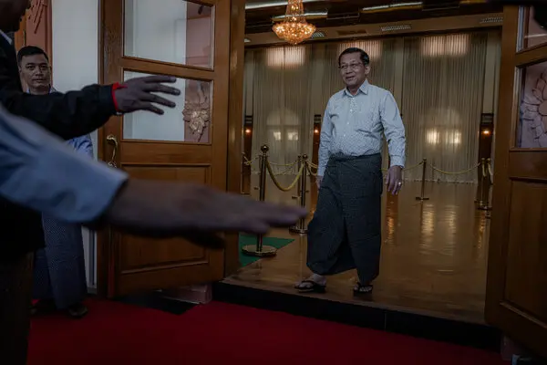 Rücktritt von Hlaing ebnet den Weg zur Präsidentschaft in Myanmar