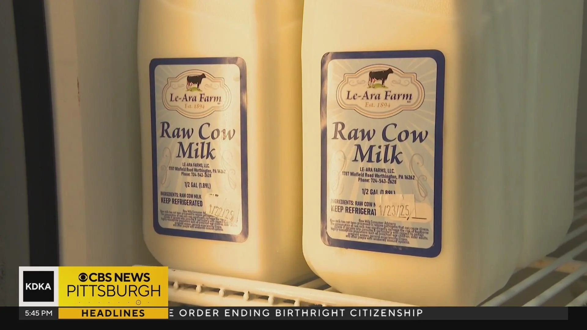 زيادة الطلب على الحليب الخام في الولايات المتحدة