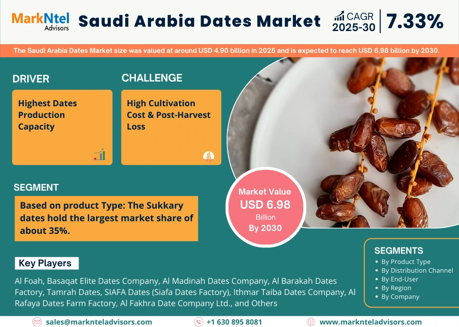 Dattes saoudiennes : expansion sur le marché mondial