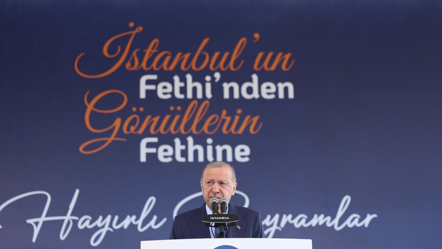 إردوغان يحتفل بفتح إسطنبول 573