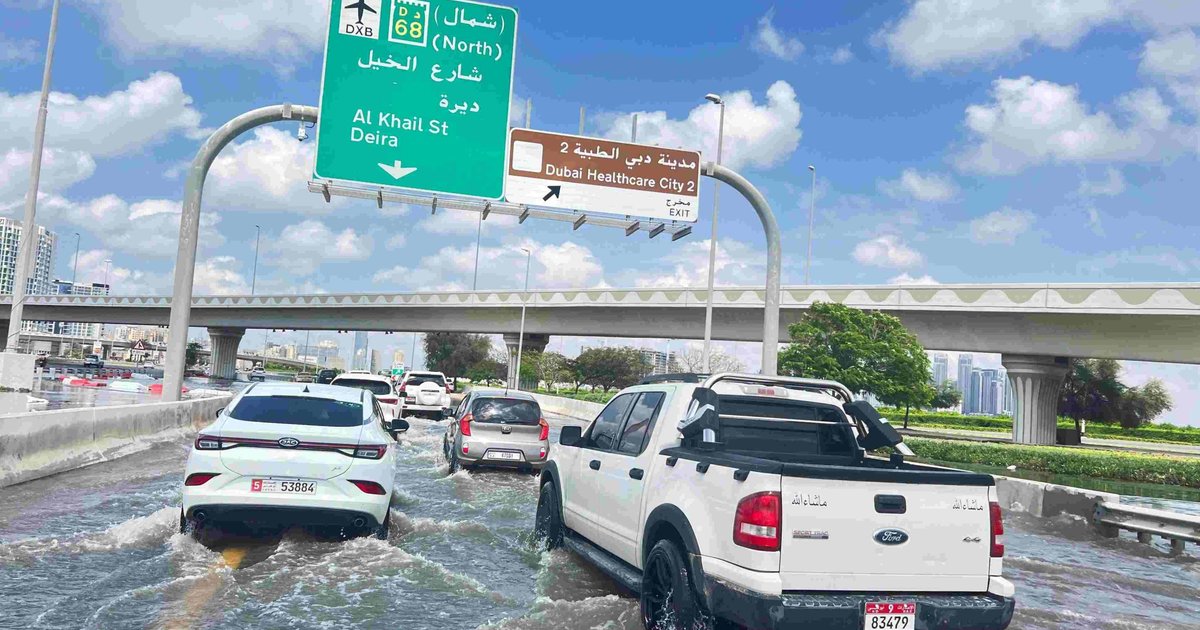 Flooding in UAE: Heavy Rains Impact Daily Life