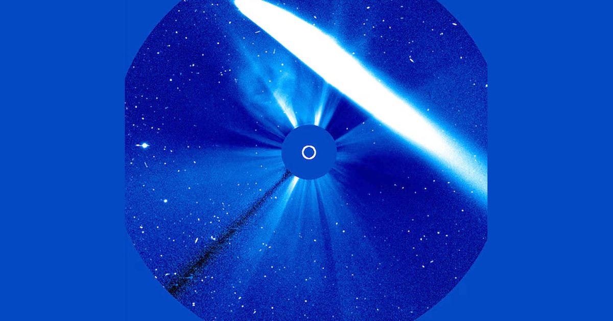 Comet MAPS Meets Its End in the Sun's Atmosphere