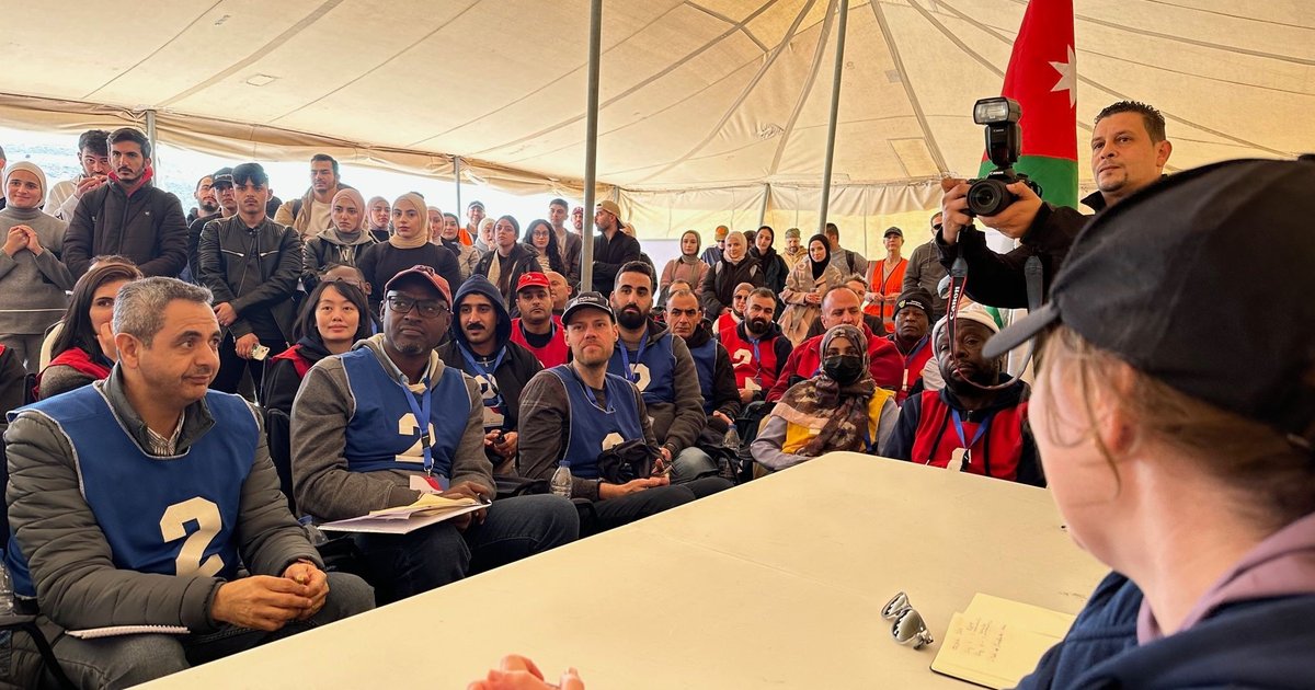 Initiative "Du cœur" pour l'aide humanitaire en Jordanie