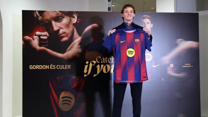 برشلونة يتعاقد مع غوردون جناح نيوكاسل