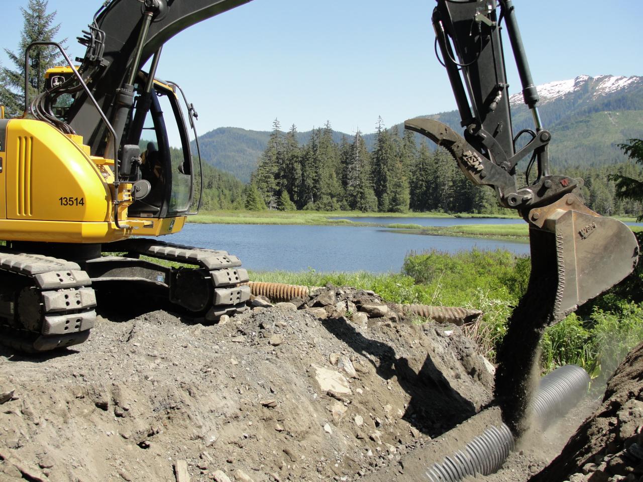 Projet d'entretien des routes principales dans le nord