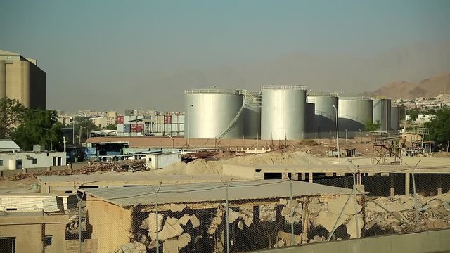 Verletzungen in der südlichen Industriezone von Aqaba