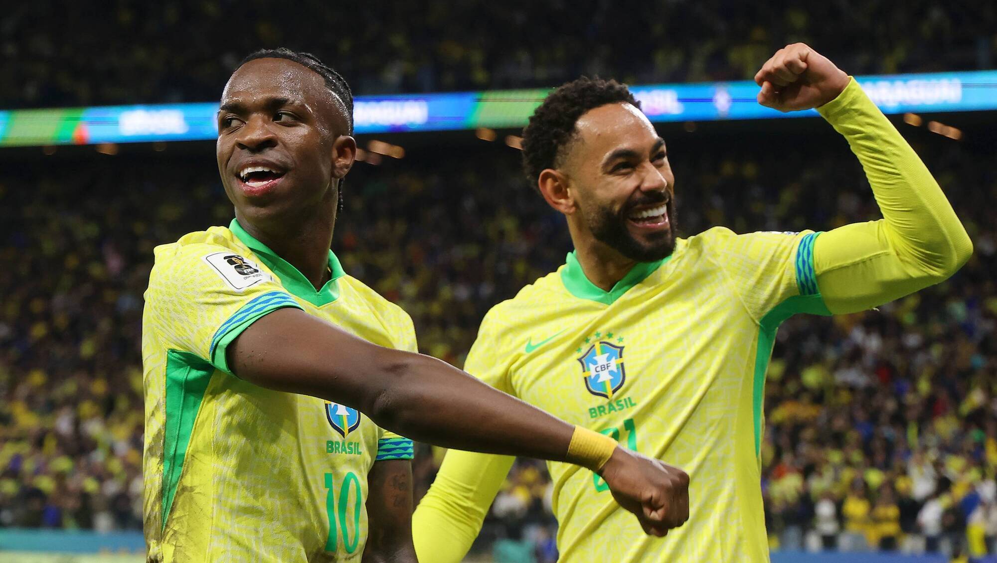 Vinicius : le Brésil n'est pas candidat pour la Coupe du Monde 2026