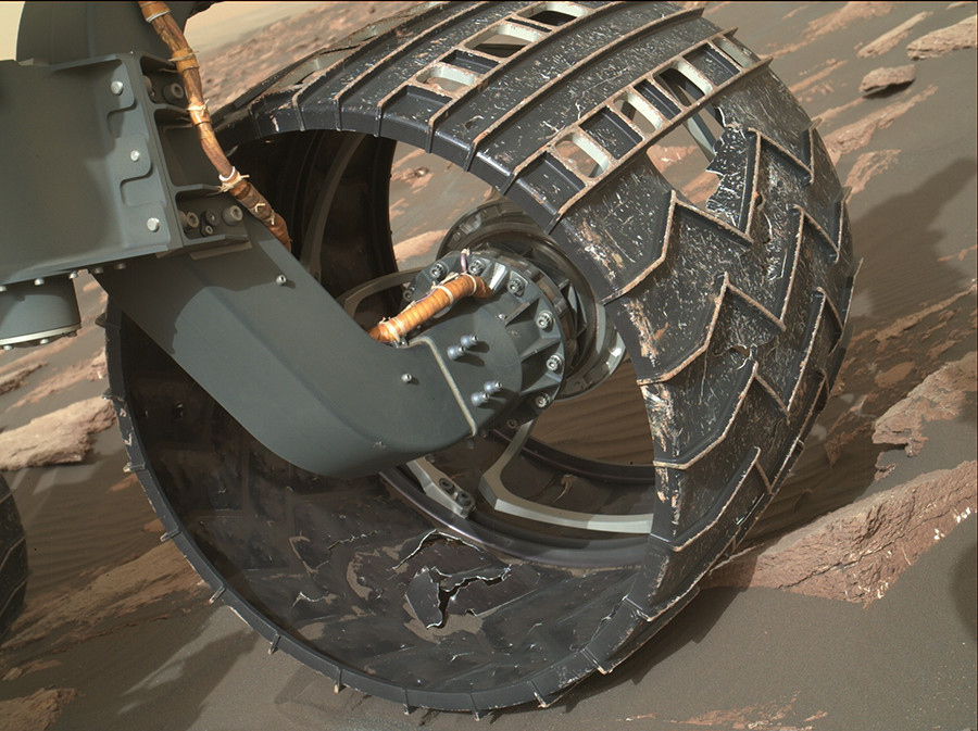 L'érosion des roues de Curiosity menace sa mission