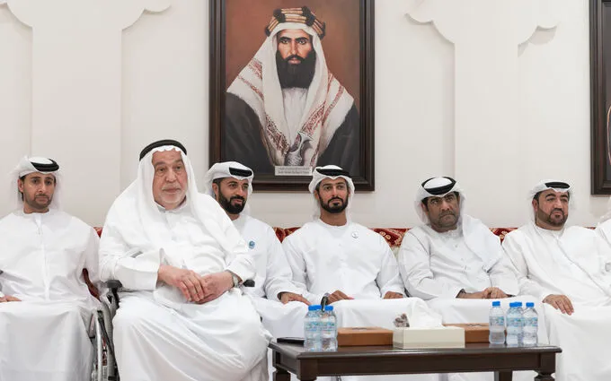 تكريم عبدالله آل سعيد الهاشمي في الإمارات