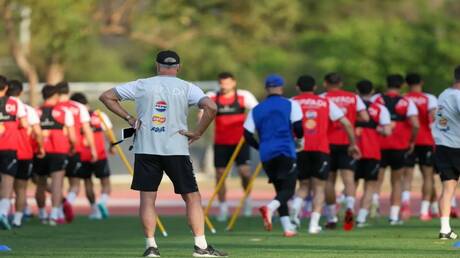 Préparez les joueurs irakiens avant le barrage