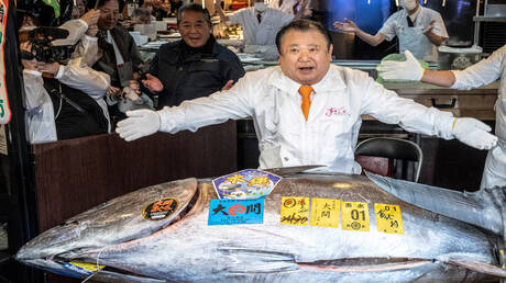 أغلى سمكة تونة في التاريخ تُسجل في غينيس