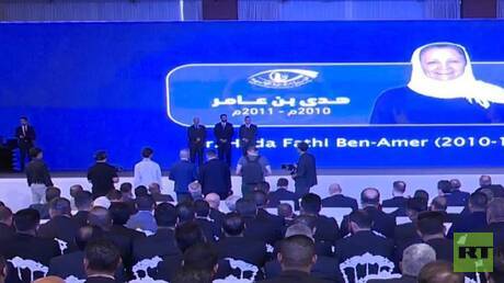 جدل تكريم هدى بن عامر في ليبيا