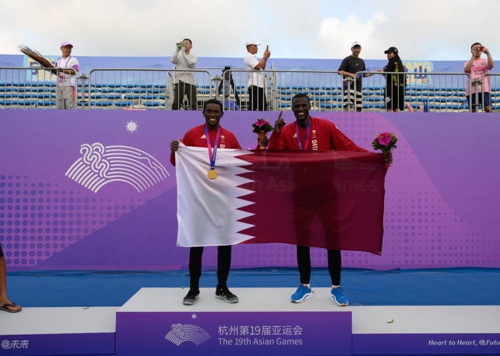قطر تحصد ذهبية الكرة الطائرة الشاطئية في الألعاب الآسيوية 2026