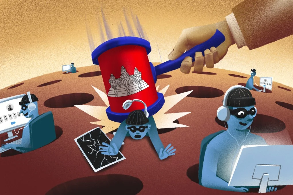 Fraude par communication au Cambodge : coopération Chine-États-Unis