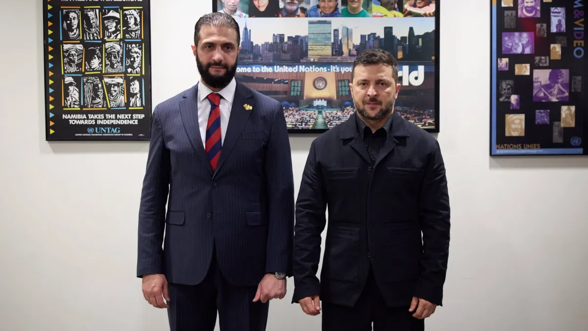 Visite de Zelensky en Syrie pour renforcer les relations