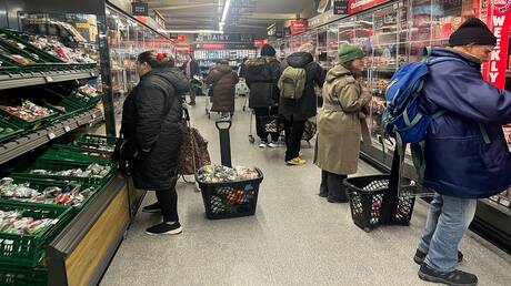 ارتفاع أسعار المواد الغذائية في لندن بسبب الصراعات الإقليمية